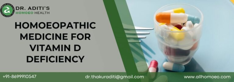 Homoeopathic Medicine for Vitamin D Deficiency
