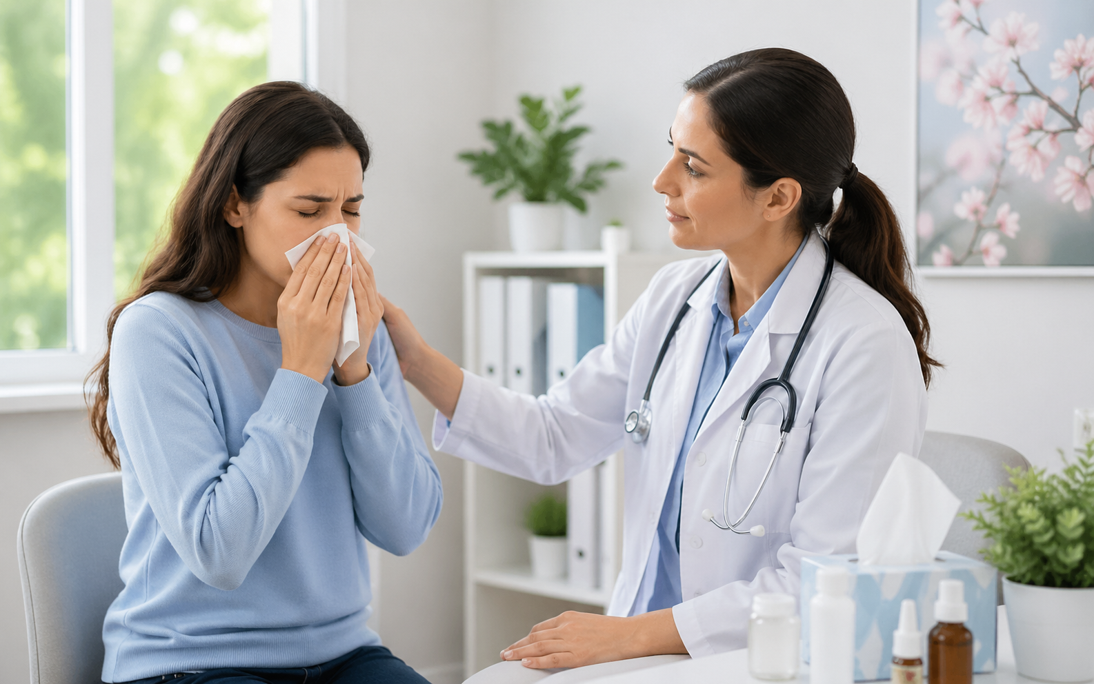 Comforting care in a modern clinic