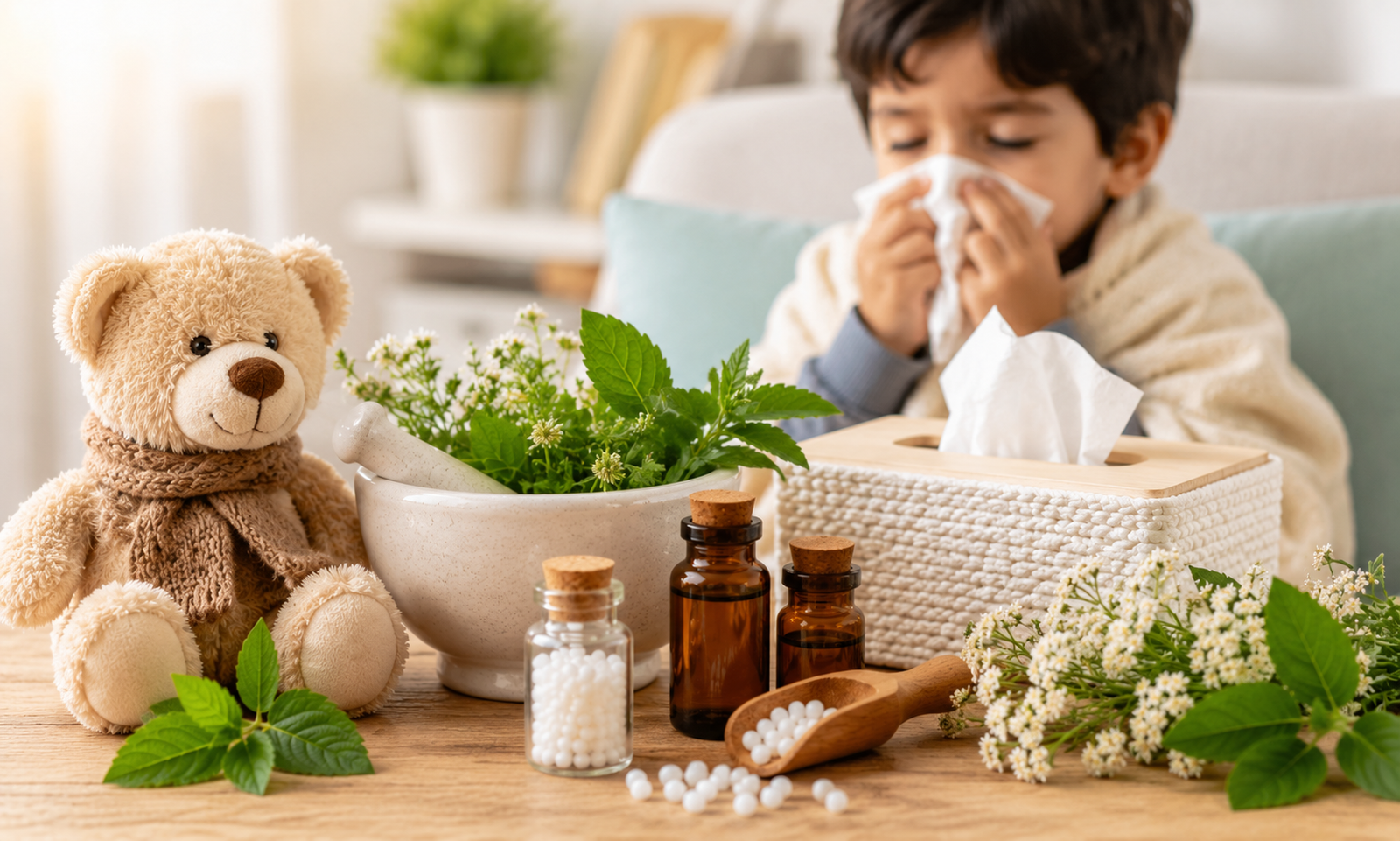 Homeopathic Medicine for Cold and Cough in Children